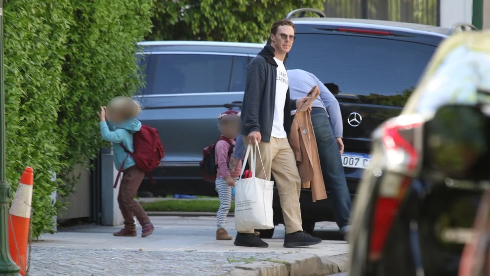 Benedict Cumberbatch viajó con su familia al sur de la Argentina