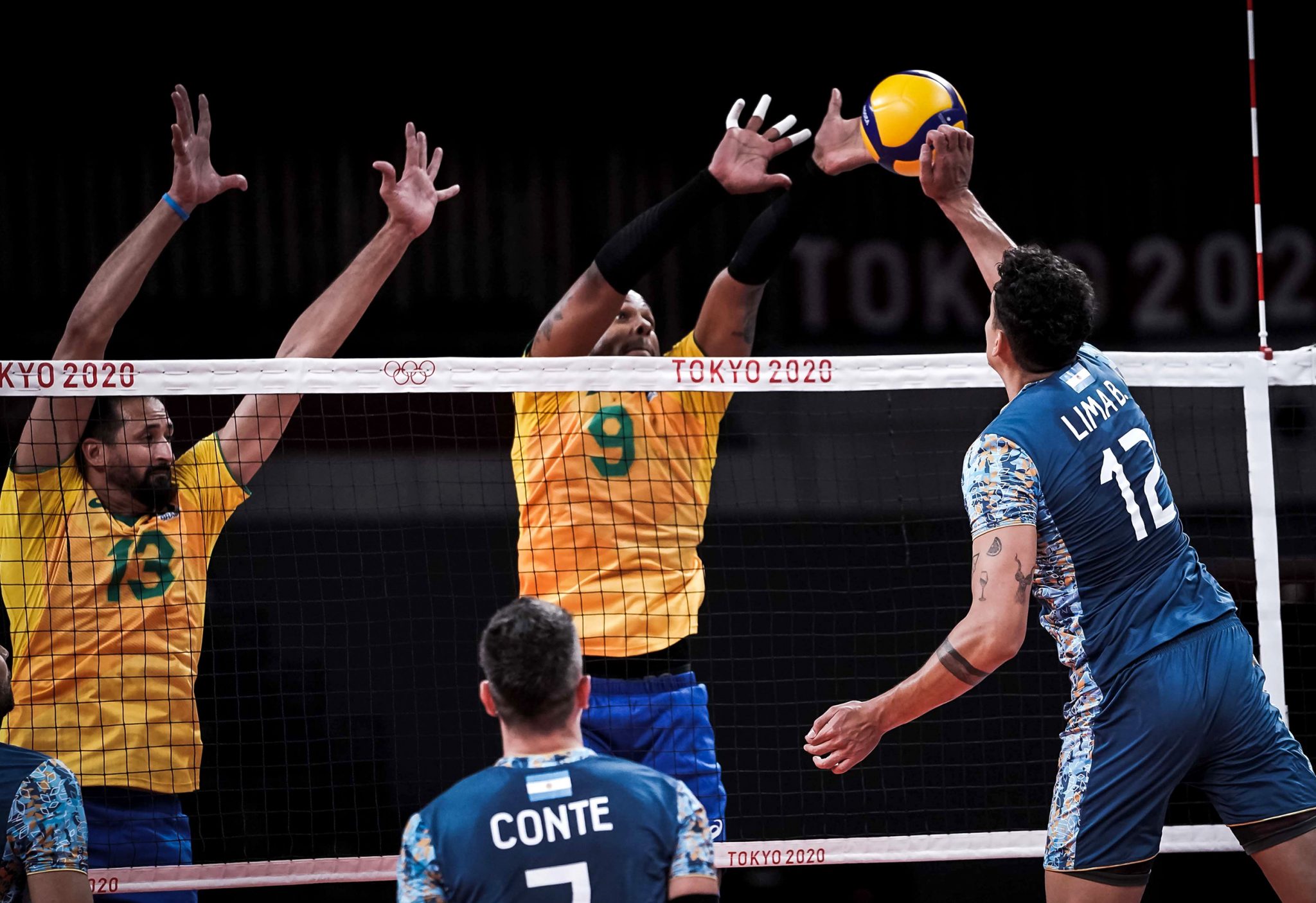 Argentina no pudo con Brasil y perdió en tie break en la National League de Vóleibol