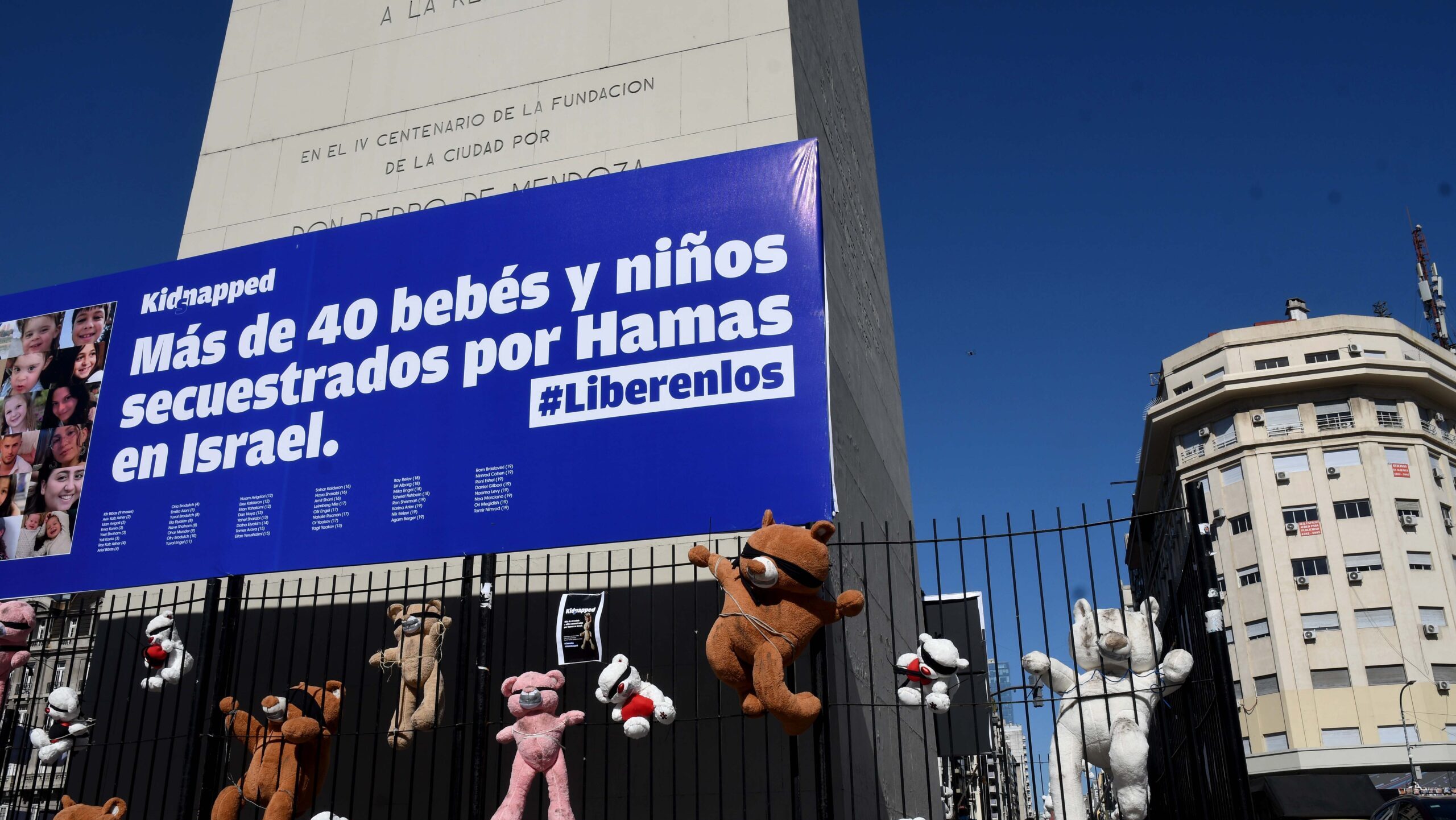 Protestas en Buenos Aires Exigen la Liberación de Secuestrados por Hamas