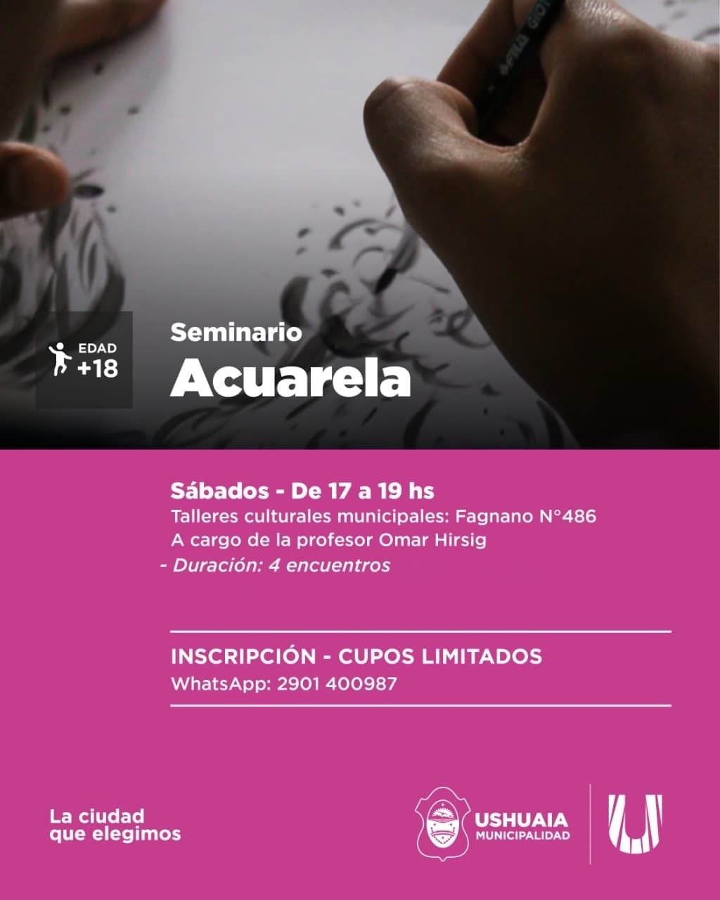 LA MUNICIPALIDAD DE USHUAIA IMPULSARÁ 3 NUEVAS PROPUESTAS DE LOS TALLERES CULTURALES